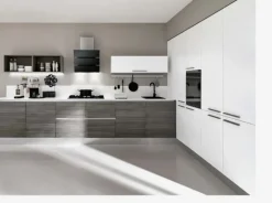 Cucina a prezzo ribassato ad angolo moderna Cucina angolare etno moderna in offerta convenienza^Collezione esclusiva Best