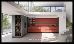 Cucina a prezzo ribassato ad angolo moderna Easy^Ar-Due Clearance