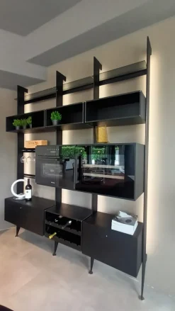 Cucina a prezzo ribassato lineare design Parete 50's ^Cesar Best