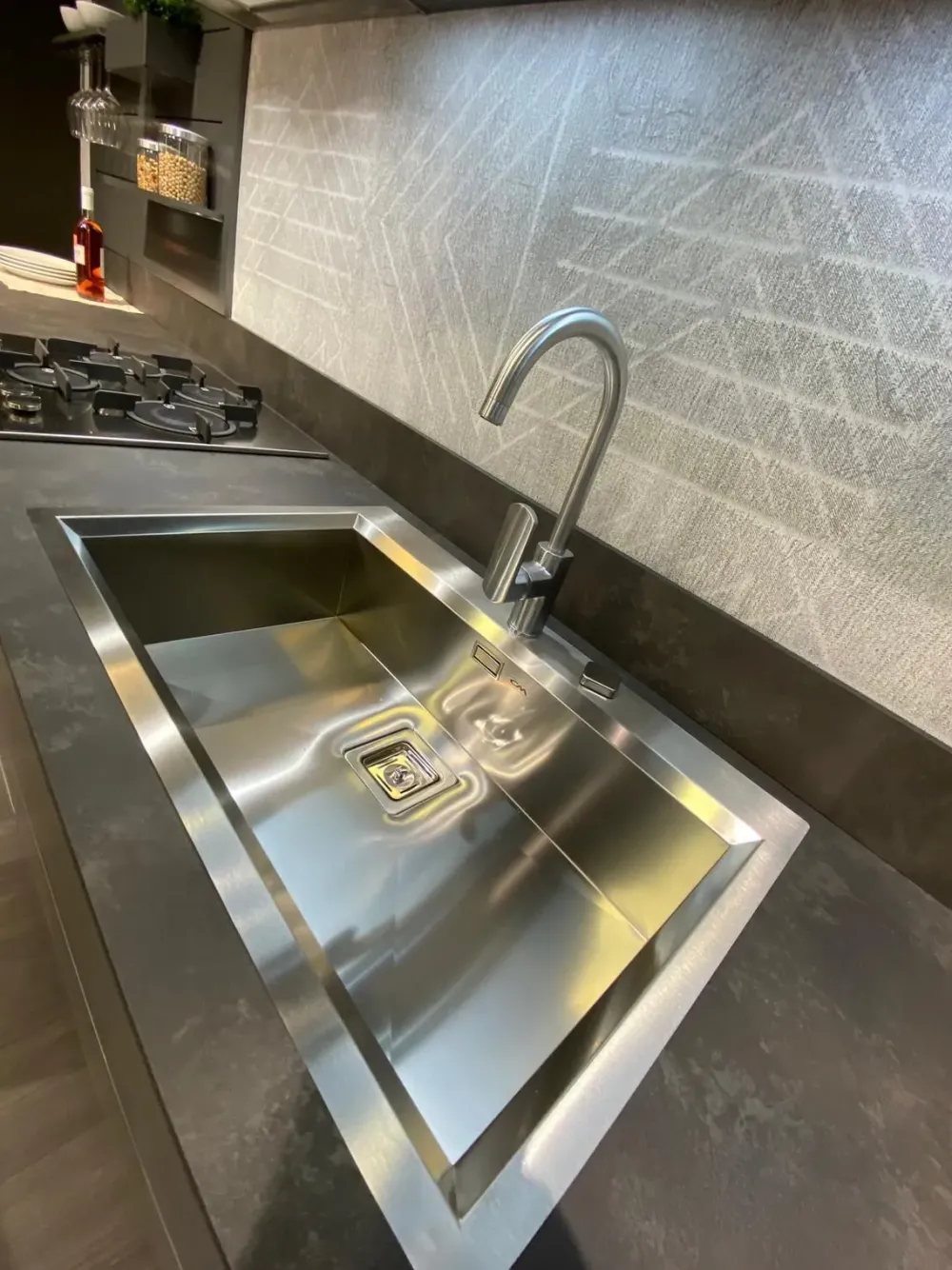 Discount Cucina a prezzo ribassato lineare design Immagina neck Cucine Lineari|Cucine Design