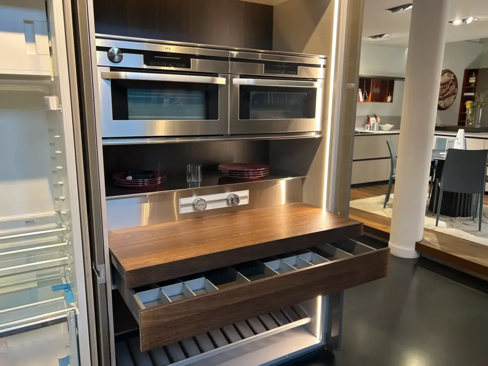 Ernestomeda Cucina a prezzo scontato con penisola design Icon air - Cucine Con Penisola|Cucine Design