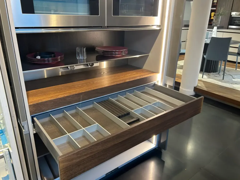 Ernestomeda Cucina a prezzo scontato con penisola design Icon air - Cucine Con Penisola|Cucine Design