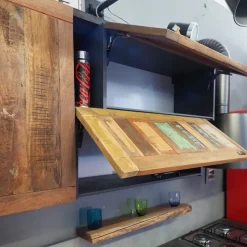 Nuovi Mondi Collection Cucina a prezzo scontato lineare industriale Cucina modello recicle industrial - Cucine Lineari