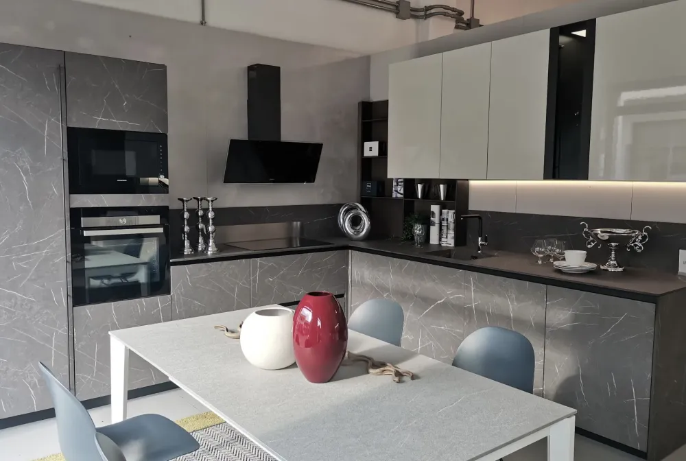 Discount Cucina a prezzo scontato ad angolo design Metropolis Cucine Ad Angolo|Cucine Design