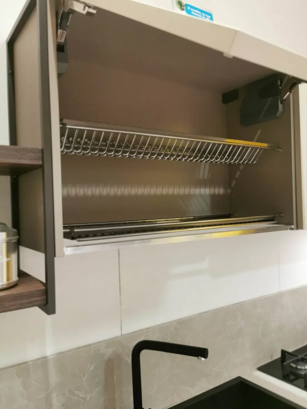 Outlet Cucina a prezzo scontato ad angolo moderna Domino 1 Cucine Ad Angolo|Cucine Moderne