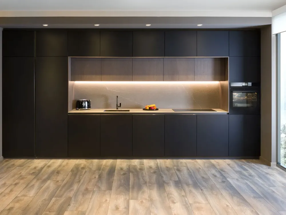 Outlet Cucina a prezzo scontato lineare moderna Plan 03 outlet Cucine Lineari|Cucine Moderne