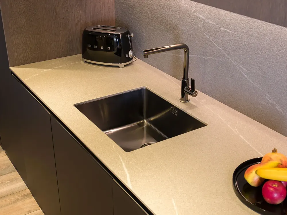 Outlet Cucina a prezzo scontato lineare moderna Plan 03 outlet Cucine Lineari|Cucine Moderne