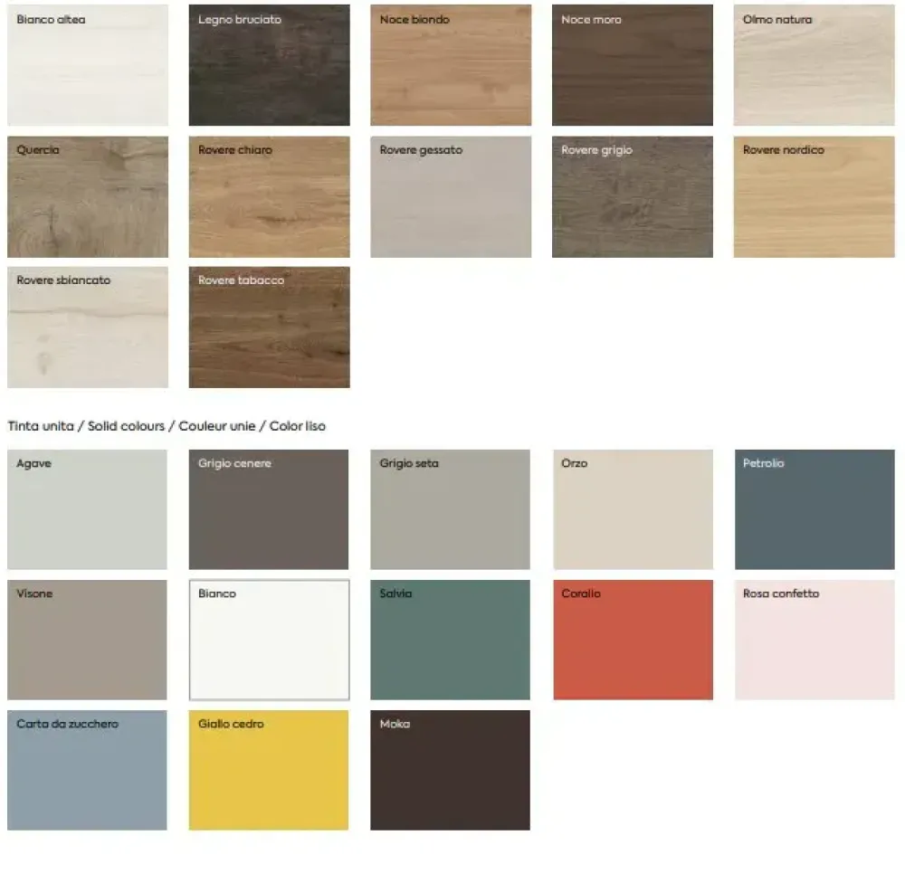 Imab Cucina a prezzo scontato ad angolo moderna Capri bianca e noce- Cucine Ad Angolo|Cucine Moderne