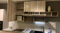 Online Cucina a prezzo scontato lineare moderna Round Cucine Lineari|Cucine Moderne