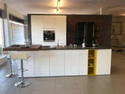 Haecker Cucine Cucina a prezzo scontato ad isola moderna White- Cucine Ad Isola|Cucine Moderne