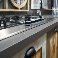 Cucina a prezzo scontato lineare provenzale Cucina nordic vintage style in legno^Nuovi Mondi Collection Discount