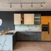 Cucina a prezzo scontato con penisola moderna Loft-wall^Arrex Hot