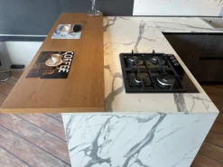 Cucina a prezzo scontato con penisola moderna Loft-wall^Arrex Hot