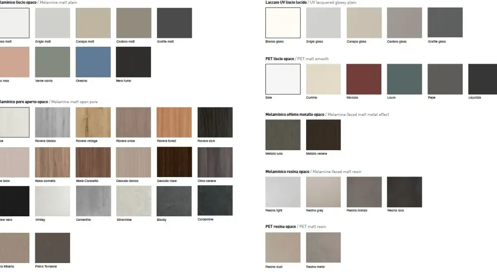 Prima Cucine Cucina a prezzo scontato con penisola moderna Domino composizione 10- Cucine Con Penisola|Cucine Moderne