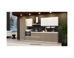Cucina a prezzo scontato lineare moderna Delizia^Net Cucine Discount