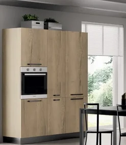 Cucina ad angolo americano Domino industriale Primacucine a prezzo ribassato^Prima Cucine Best