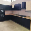 CUCINA ad angolo Laccato nero SCONTATA 65%^Ar-Due Online