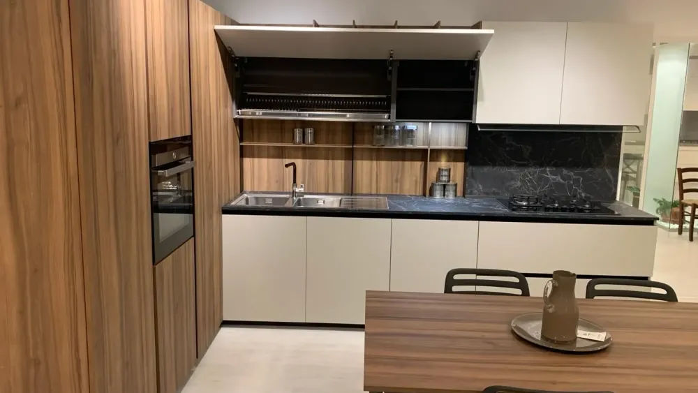 CUCINA ad angolo Kali SCONTATA 45%^Arredo3 Outlet
