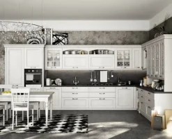 Arredo3 CUCINA ad angolo Virginia SCONTATA 34%- Cucine Ad Angolo|Cucine Country
