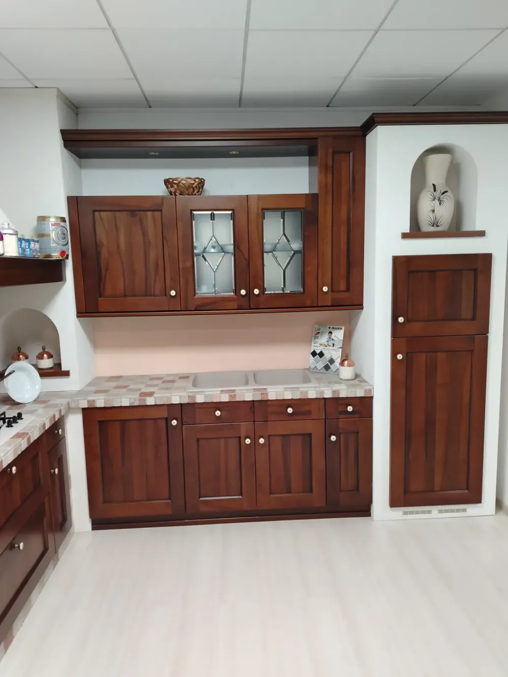 Sale CUCINA ad angolo Francesca SCONTATA 40% Cucine Ad Angolo