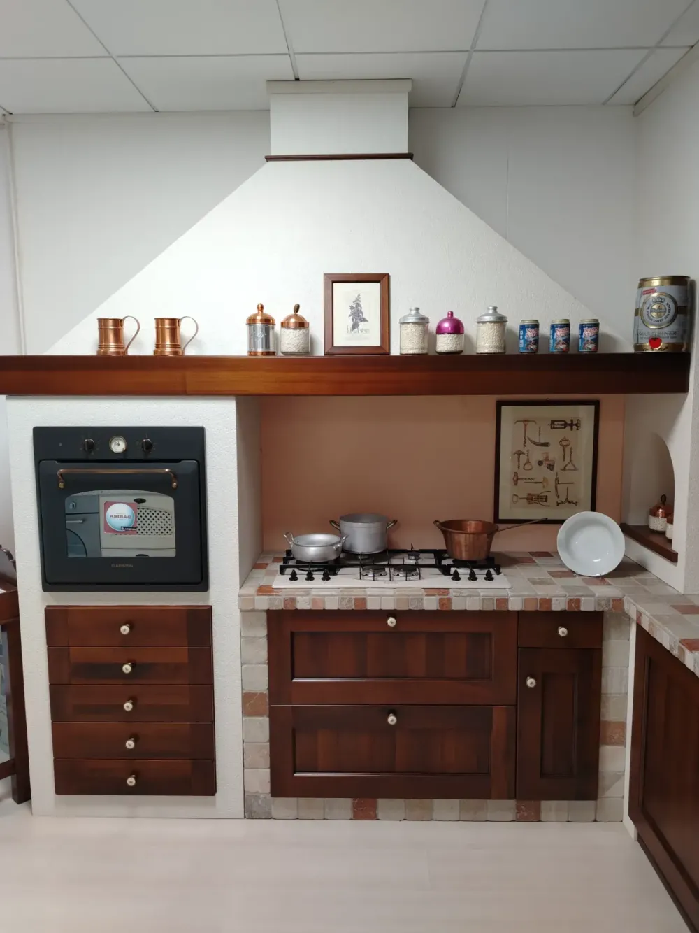 Sale CUCINA ad angolo Francesca SCONTATA 40% Cucine Ad Angolo