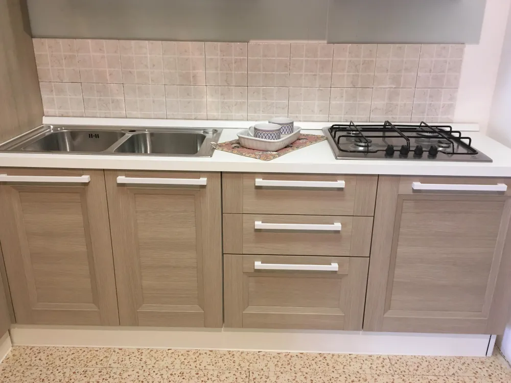 Cucina ad angolo CUCINE MODELLO EGO in OFFERTA SCONTATA DEL 33%^Astra Hot