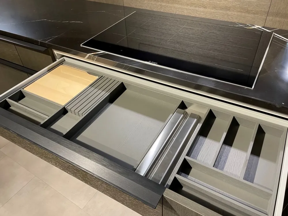 Cesar Cucina ad angolo con ribasso vantaggioso. Intarsiata con stile.- Cucine Ad Angolo|Cucine Design