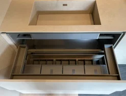 Cucina ad angolo design grigia Mh6 a soli 22600 Euro^Modulnova Best