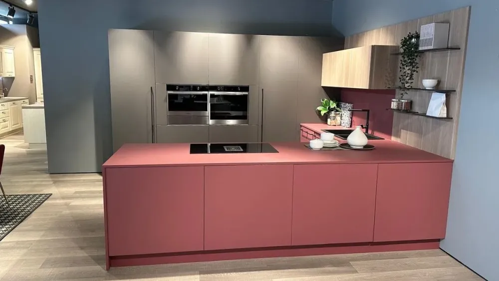 La casa moderna Cucina ad angolo in laccata opaco a prezzo ribassato 64%- Cucine Ad Angolo|Cucine Moderne