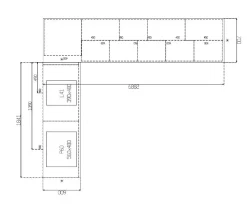Cucina ad angolo in laccato opaco a prezzo scontato 76%^Colombini Casa Outlet