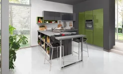 Cucina ad angolo in laccata lucido a prezzo ribassato 30%^Ala Cucine Online