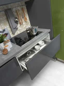 Cucina ad angolo in laccata lucido a prezzo ribassato 30%^Ala Cucine Online