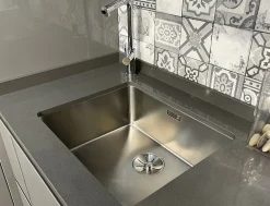 Cucina ad angolo in laccato lucido a prezzo ribassato 30%^Scavolini New