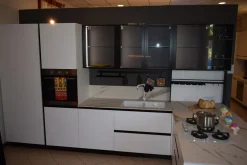 Sale Cucina ad angolo in laminato lucido a prezzo ribassato 50% Cucine Ad Angolo|Cucine Moderne