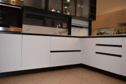 Sale Cucina ad angolo in laminato lucido a prezzo ribassato 50% Cucine Ad Angolo|Cucine Moderne