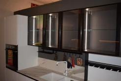 Sale Cucina ad angolo in laminato lucido a prezzo ribassato 50% Cucine Ad Angolo|Cucine Moderne