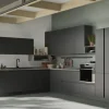 Cucina ad angolo in laminato materico antracite Sky a prezzo ribassato^Ar-Tre