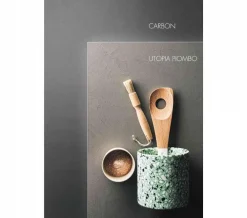 Cucina ad angolo in laminato materico antracite Sky a prezzo ribassato^Ar-Tre