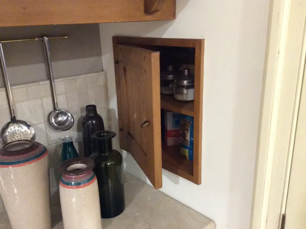 Sale Cucina ad angolo in legno rovere chiaro Rovere a prezzo ribassato Cucine Ad Angolo