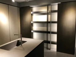 Cucina ad angolo in melaminico a prezzo scontato 50%^Modulnova Outlet