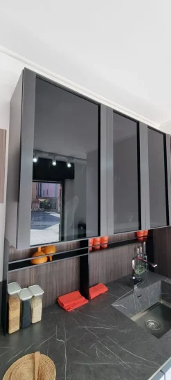 Stosa Cucina ad angolo in polimerico opaco altri colori Metropolis a prezzo scontato- Cucine Ad Angolo|Cucine Moderne