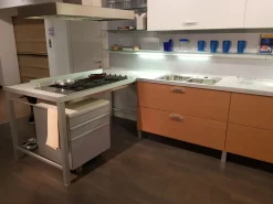 Varenna Cucina ad angolo moderna Planet a prezzo ribassato- Cucine Ad Angolo|Cucine Moderne