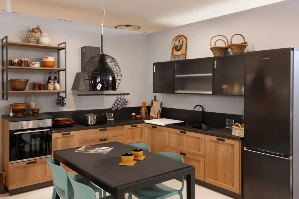 Scavolini CUCINA ad angolo Sax SCONTATA 35%- Cucine Ad Angolo