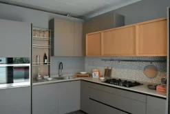 Hot CUCINA ad angolo Metropolis SCONTATA 50% Cucine Ad Angolo|Cucine Moderne