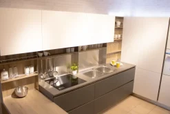 CUCINA ad angolo Oyster SCONTATA 55%^Veneta Cucine Online