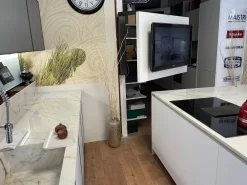 Discount Cucina ad isola design bianca Agin Cucine Ad Isola|Cucine Design