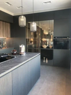 Scavolini Cucina ad isola in laccato opaco a prezzo scontato 30%- Cucine Ad Isola|Cucine Moderne