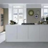 Cucina ad isola in laminato materico bianca Bea a prezzo scontato^Cucine Store Clearance