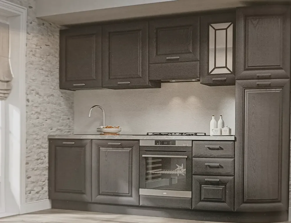 Sale Cucina Afrodite country bianca lineare scontata 16% Cucine Lineari|Cucine Country