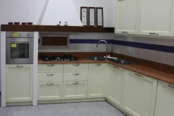 Cucina altri colori classica ad angolo U802 greca   in Offerta Outlet Cucine Ad Angolo